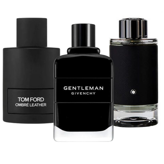 Combo de 3 Parfums - Tom Ford Ombre Leathe, Givenchy Gentleman, Montblanc Explorer (Eau de Parfum)